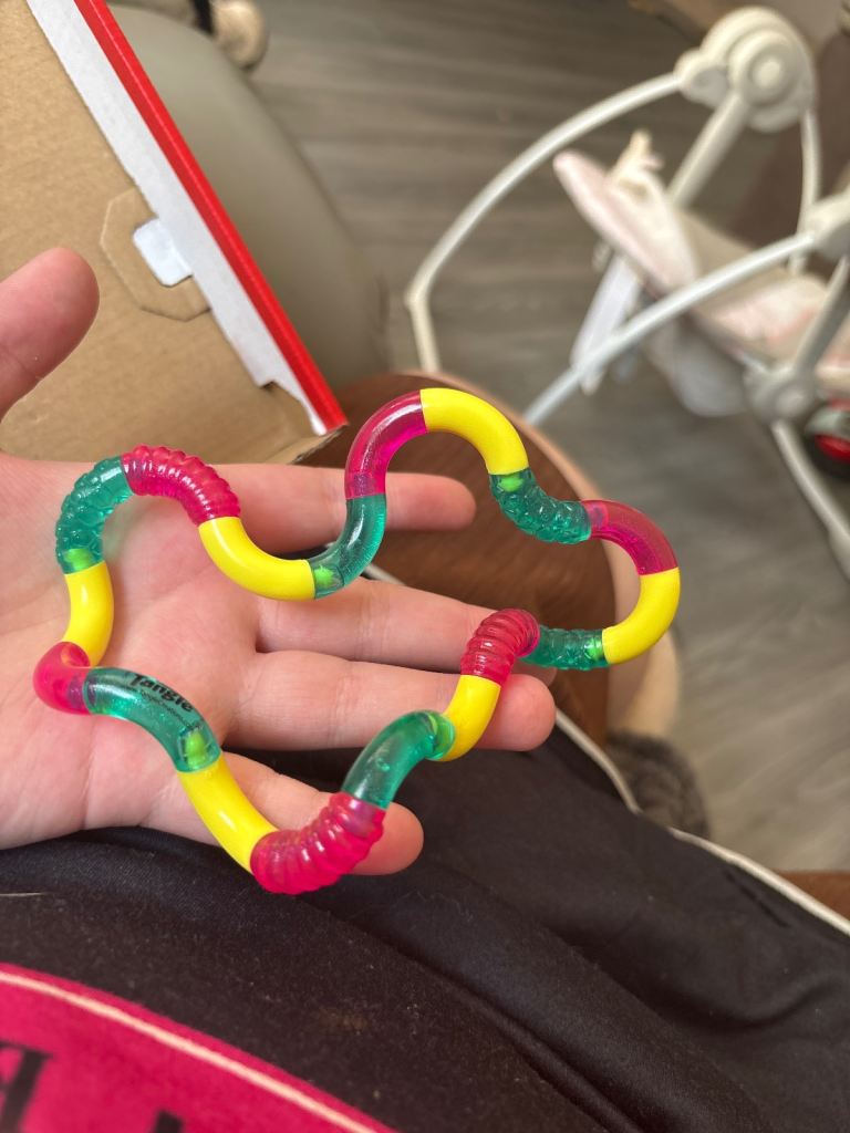 Tangle Fidget Toy – Multicoloured, Good Condition