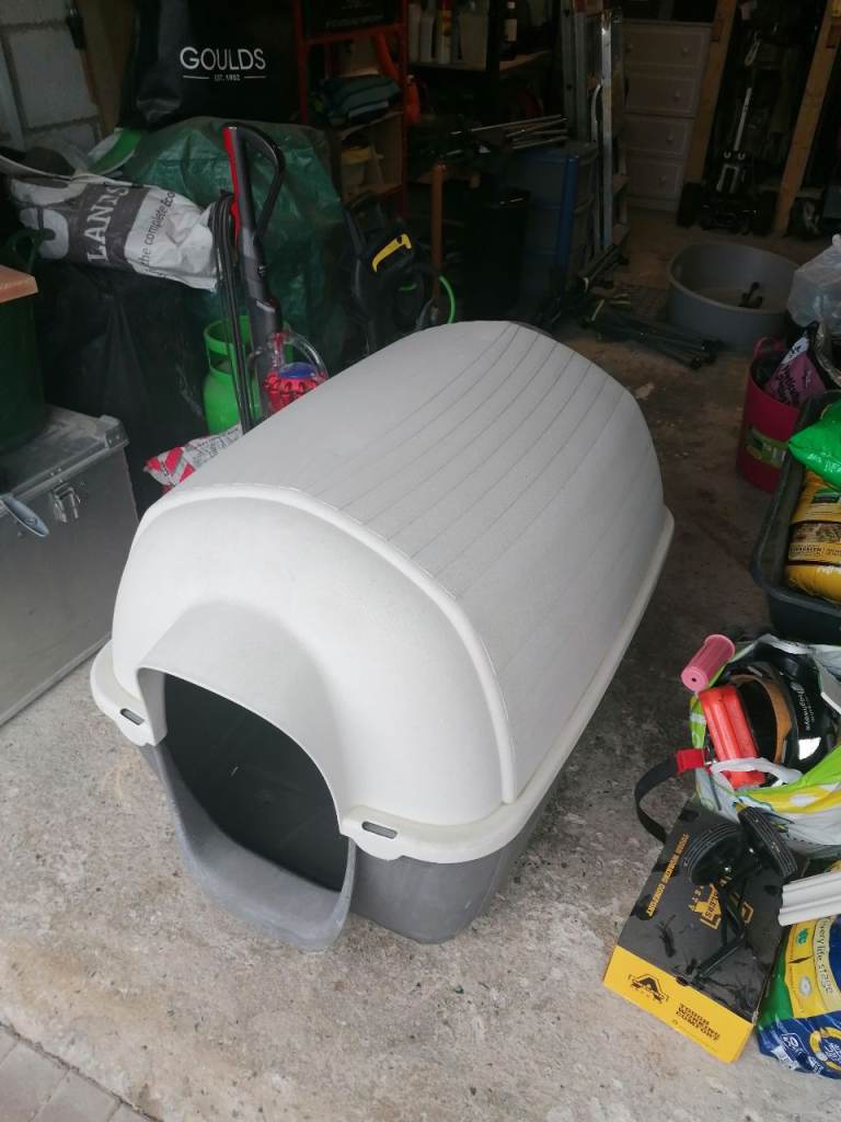 Large Plastic Dog Kennel for sale