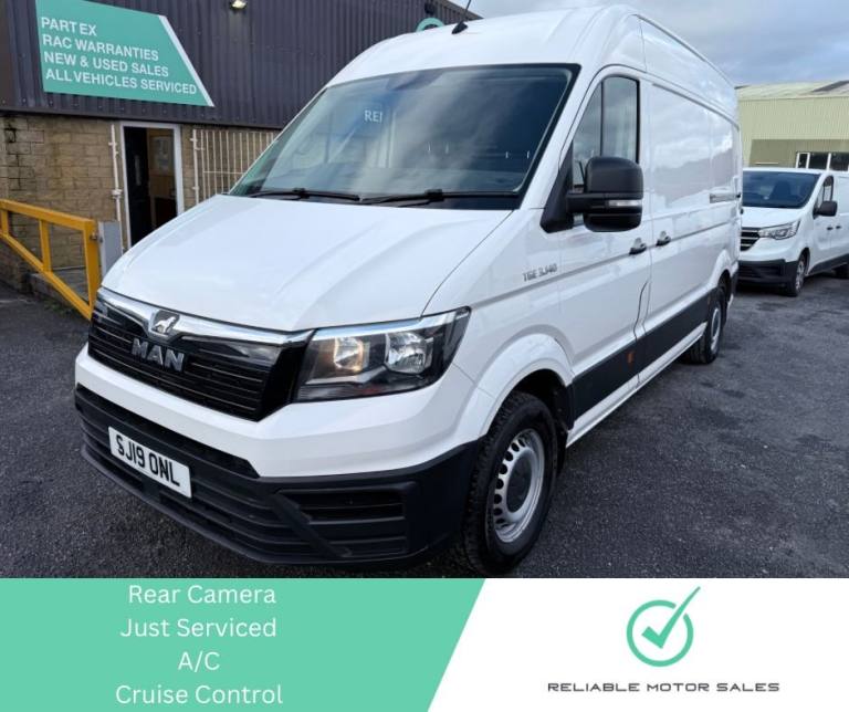 2019 MAN TGE 140 High Roof Van PANEL VAN DIESEL Manual