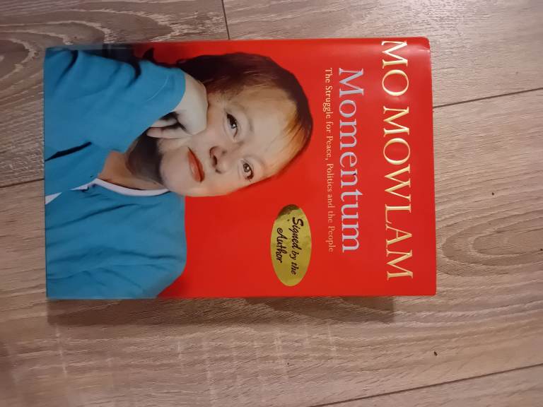 Mo Mowlam signed book