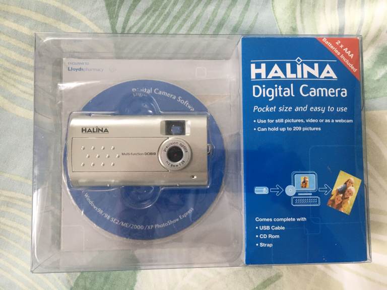 VINTAGE HALINA DIGITAL CAMERA DC-181b