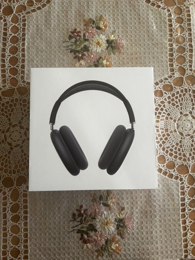 Apple AirPods Max A2096 Bluetooth Headphones Space Grey with Travel Case