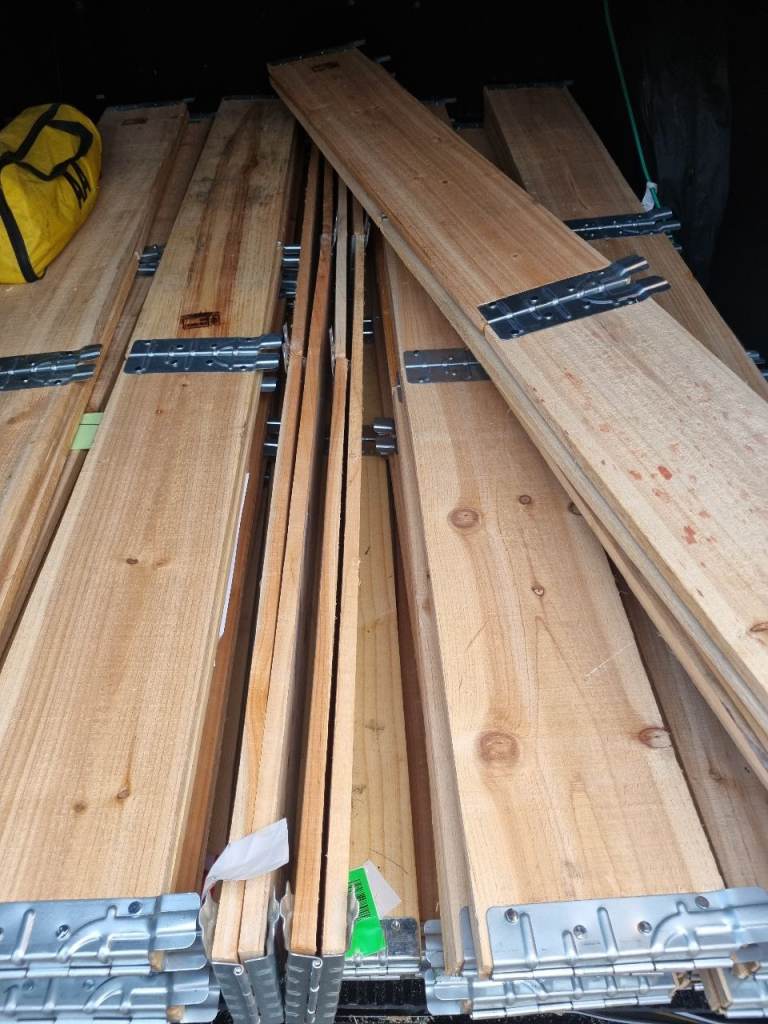 Wooden pallet collars / raised beds. Brand new