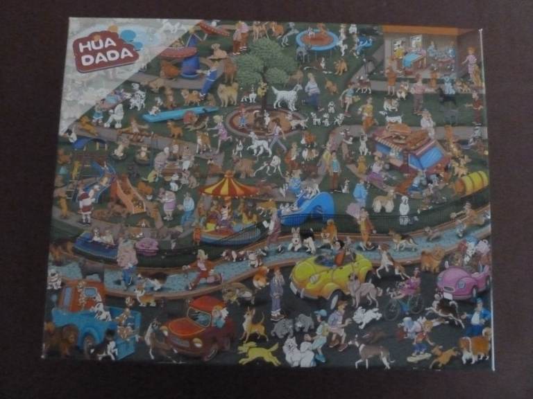 The Dog Party .  Large 1000 piece jigsaw