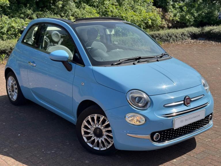 2016 Fiat 500 1.2 Lounge 2dr CONVERTIBLE PETROL Manual