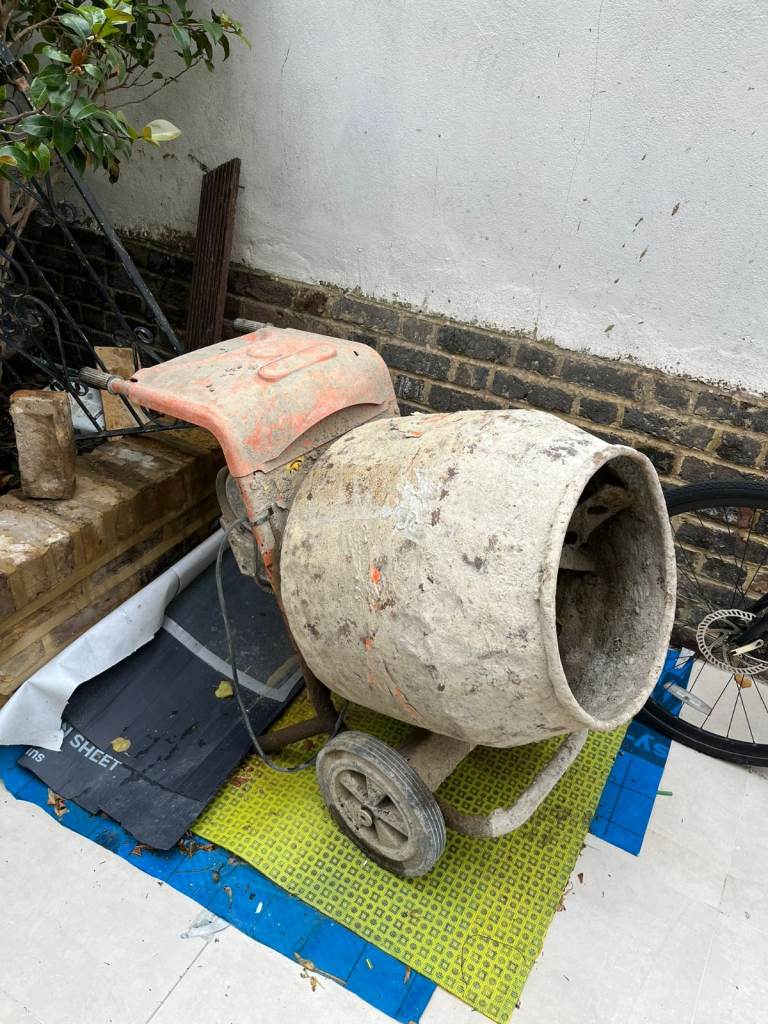 Old Electric Cement Mixer
