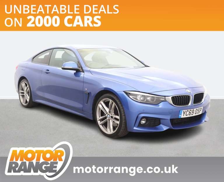 2019 BMW 4 Series 420d [190] xDrive M Sport 2dr Auto [Prof Media] Coupe DIESEL Automatic