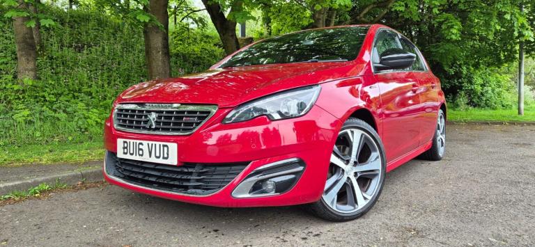 2016 Peugeot 308 1.2 PureTech 130 GT Line 5dr HATCHBACK Petrol Manual