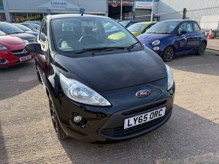 2016 Ford Ka 1.2 Zetec Black Edition 3dr HATCHBACK PETROL Manual