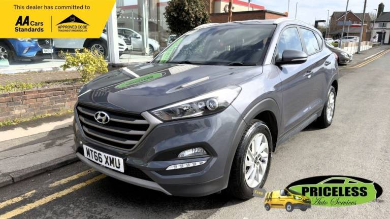 2016 66 HYUNDAI TUCSON 1.7 CRDI BLUE DRIVE SE NAV SUV 5DR DIESEL MANUAL EURO 6 (