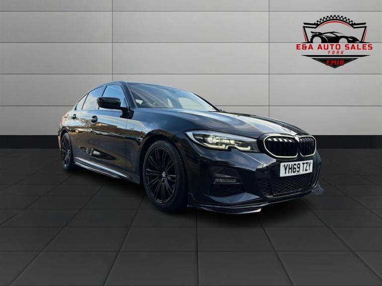 BMW 3 SERIES 2.0 320i M Sport Saloon Black Auto Petrol 2019
