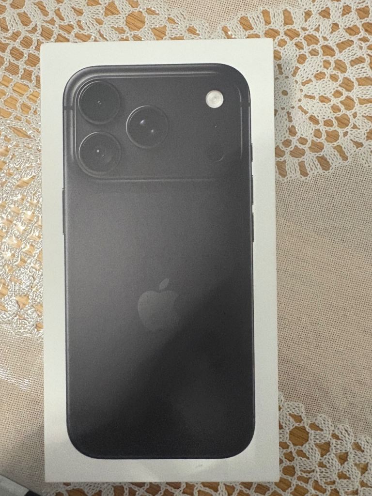 Brand New iPhone 18 Pro – Black, Unopened Box
