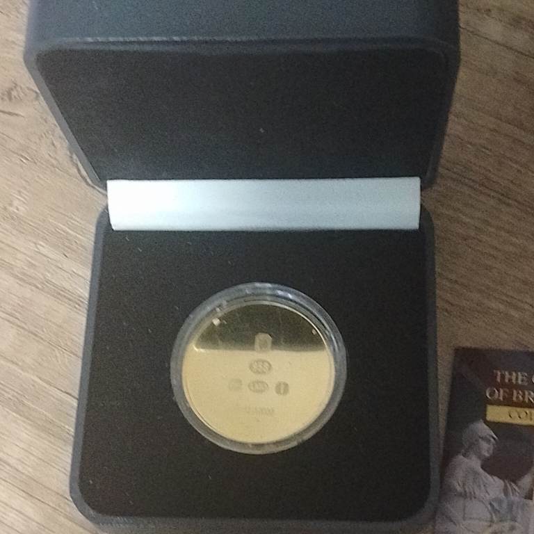 Solid Silver Coin Hallmark 958 - Boxed with Certificate
