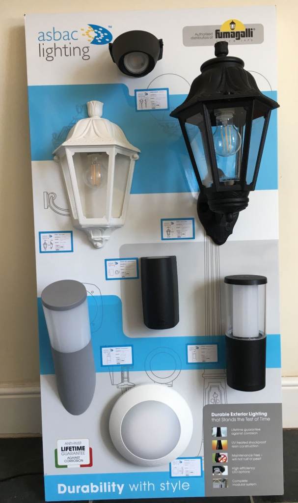 7 EXTERIOR WALL LIGHTS
