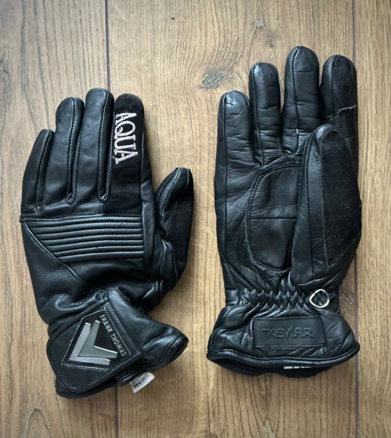 Ladies motorcycle leather gloves