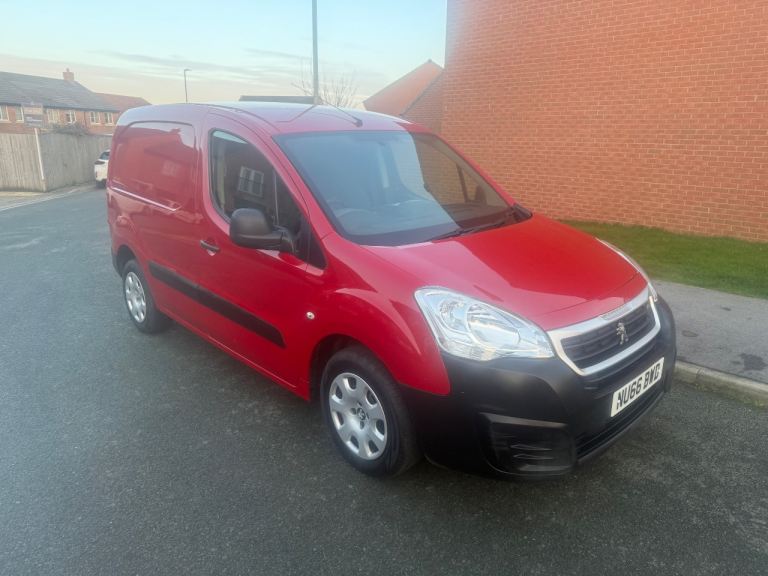 2016 peugeot partner 1.6 Hdi blue panel van (adblue) ulez compliant long mot NO VAT