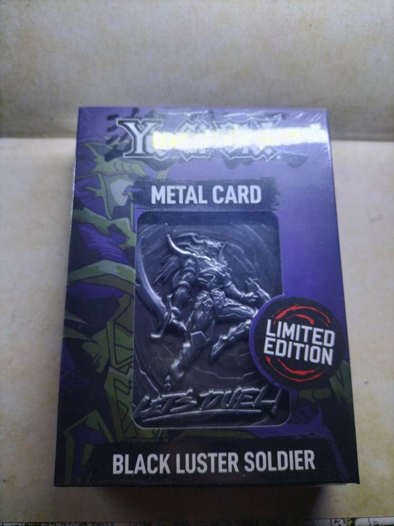 Yu-Gi-Oh! Black Luster Soldier Limited Edition Metal Card Ltd to 9995