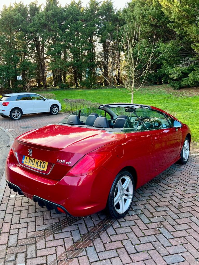 Peugeot, 308, GT  Convertible, 2010, Manual, 1598 (cc), 2 doors