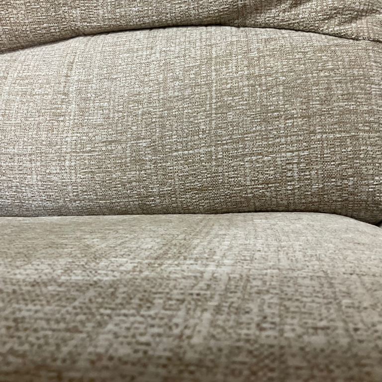 Two-Seater Fabric Sofa – Good Condition, Beige
