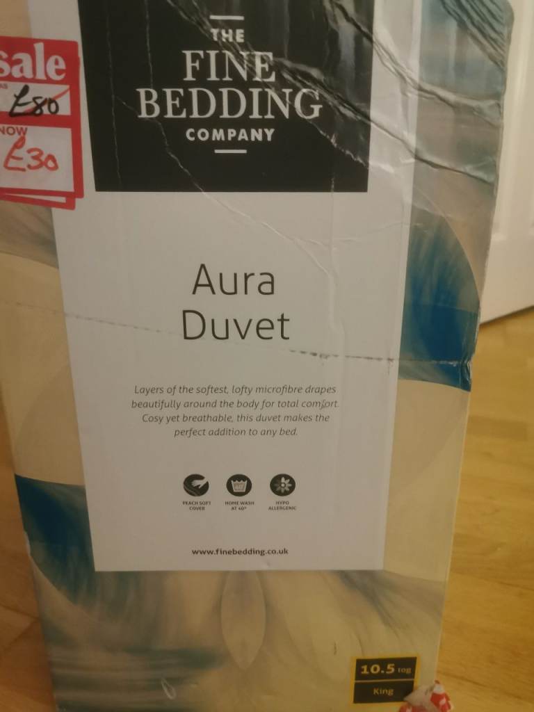 Aura Duvet King Size 10.5 tog – New