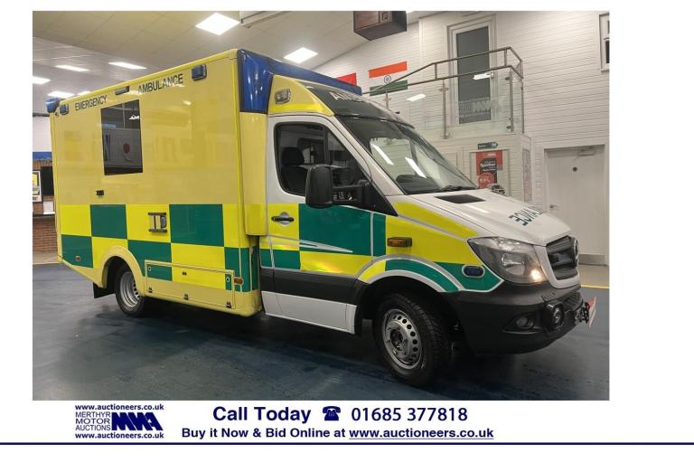 2015 Mercedes-Benz Sprinter 519 3.0CDI 190PS AUTO WAS BODY AMBULANCE / CAMPER -------------------...
