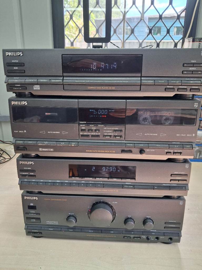 Philips CD, Cassette, Radio and Amplifier. 