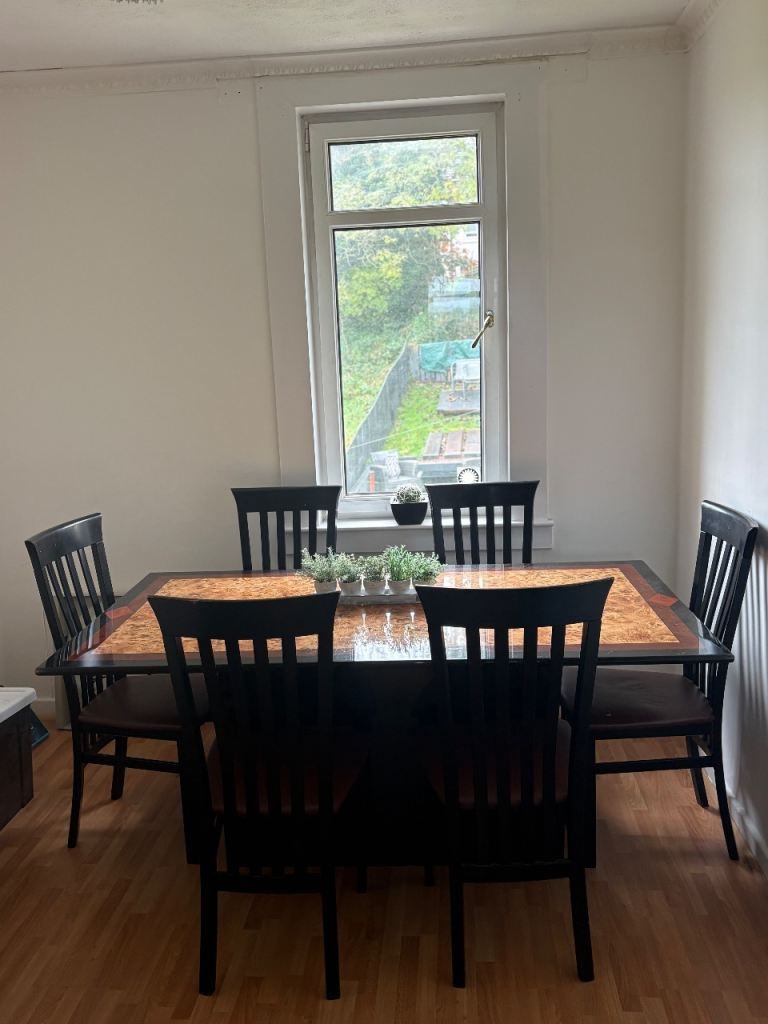 image for Dining table with 6 chairs 