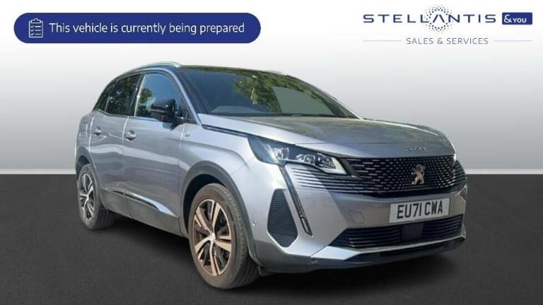 2021 Peugeot 3008 1.2 PureTech GT SUV 5dr Petrol EAT Euro 6 (s/s) (130 ps) SUV Petrol Automatic