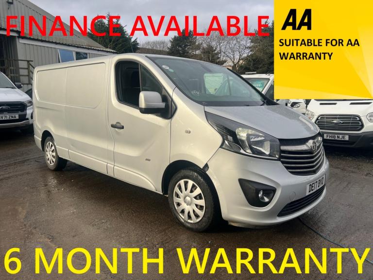 2017 Vauxhall Vivaro 2900 1.6CDTI BiTurbo 125PS Sportive H1 Van PANEL VAN Diesel Manual