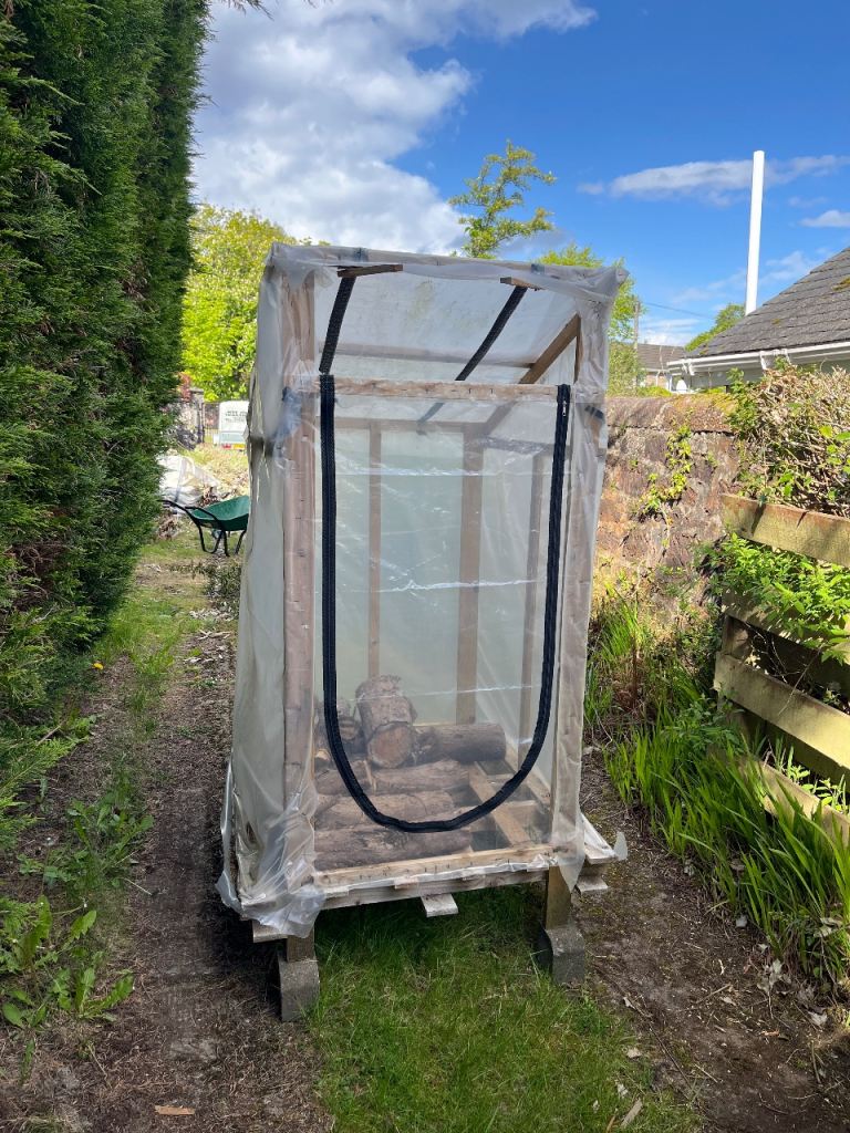 Solar Kiln air flow wood dryer 