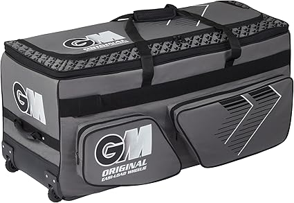GM Original Easy-Load Wheelie Cricket Bag – Grey