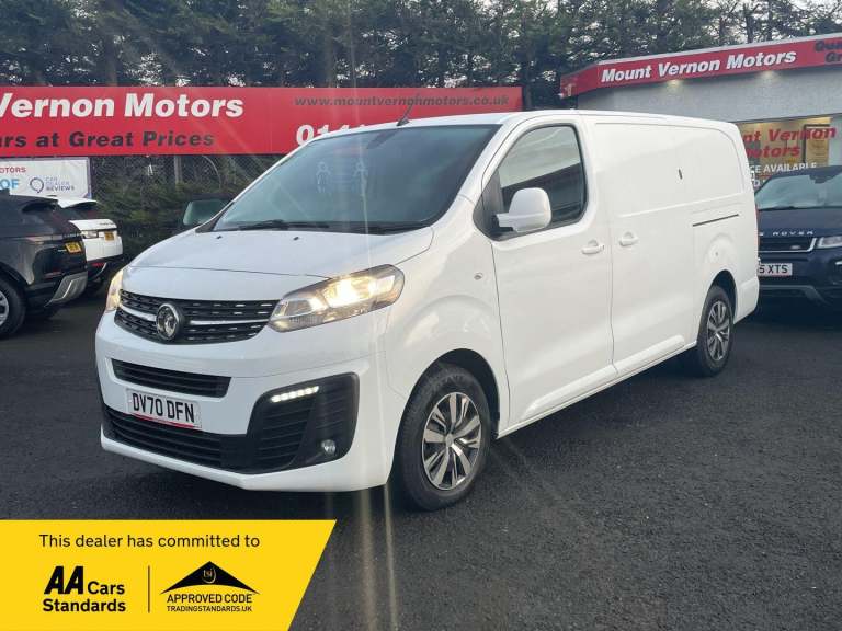 2020 Vauxhall Vivaro 1.5 Turbo D 2900 Sportive L2 H1 Euro 6 (s/s) 5dr PANEL VAN Diesel Manual