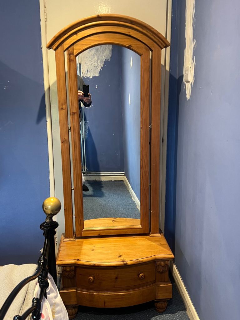Dressing swivel mirror