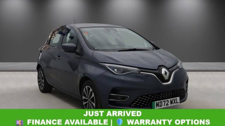 2022 Renault Zoe R135 EV50 52kWh GT Hatchback 5dr Electric Auto (Rapid Charge) (134 bhp) Hatchbac...