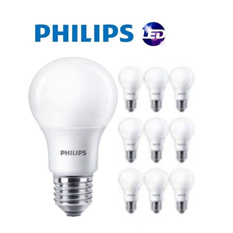Brand New Philips E27 LED Bulbs - 5.5W / 32Watt / 350 lm 2700K - 83% Energy Saving