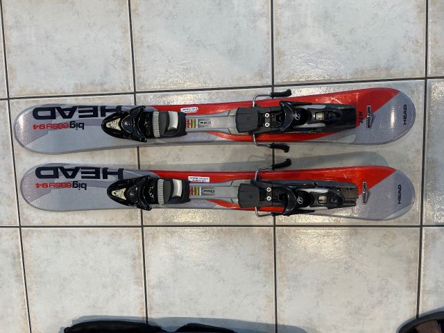 Snowblades. Head BigEasy 94 cm adult skis, with bindings and bag