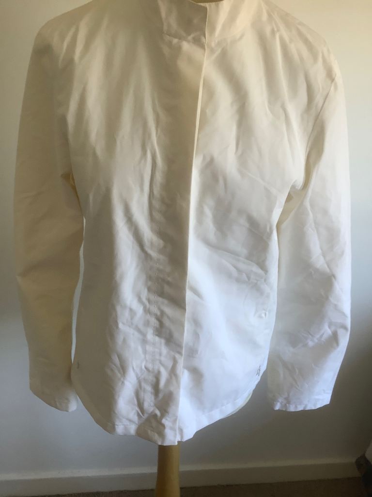 LADIES GORE-TEX RAIN JACKET BY MAX MARA ITALY 12 BIKING HIKING etc