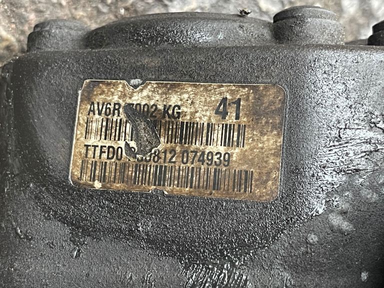 11-17 Ford Focus 1.6Tdci Mk3 6speed AV6R-7002-KG Gearbox