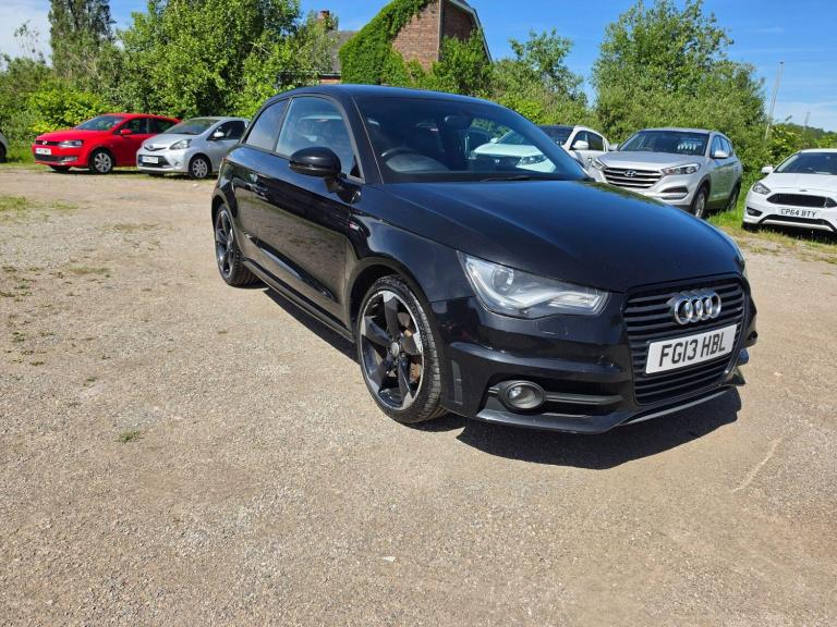2013 Audi A1 1.4 TFSI Black Edition S Tronic Euro 5 3dr HATCHBACK Petrol Automatic