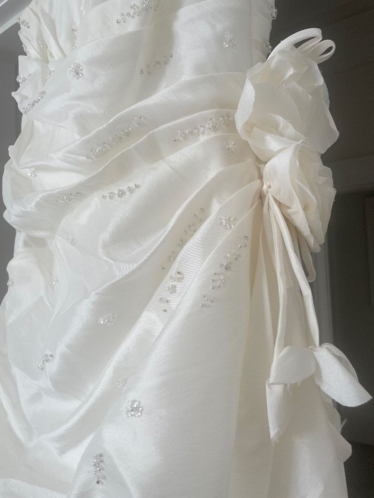 Hillary Morgan Wedding dress 