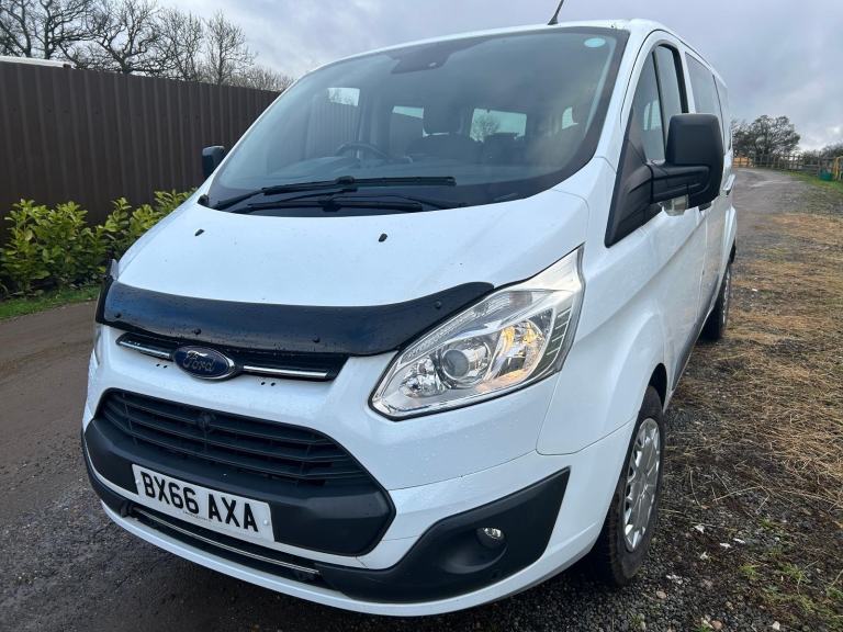 FORD TRANSIT CUSTOM KOMBI, 2016, 8 SEATER, ONLY 82000M, MOT, ULEZ, WARRANTY