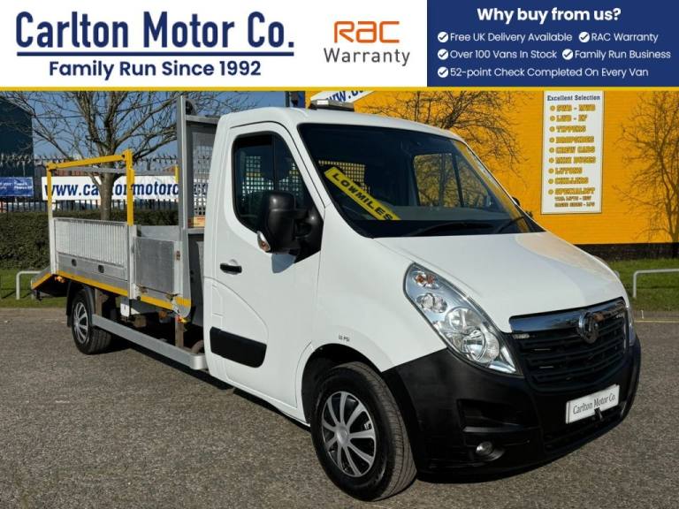 2018 Vauxhall Movano 2.3 CDTi 3500 BiTurbo C/C  inchBEAVERTAIL-PLANT inch L3 H1 Euro 6 (130 ps)  ...