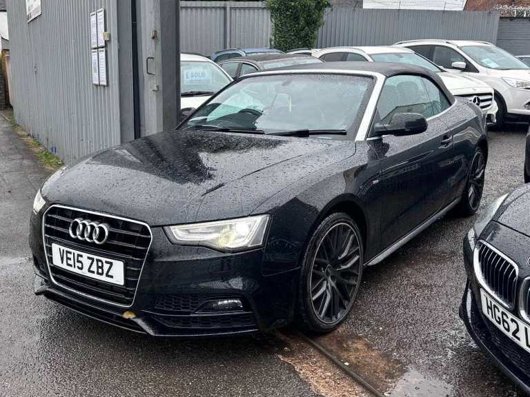 2015 Audi A5 2.0 TDI 150 S Line Special Edition Plus 2dr CONVERTIBLE Diesel Manual