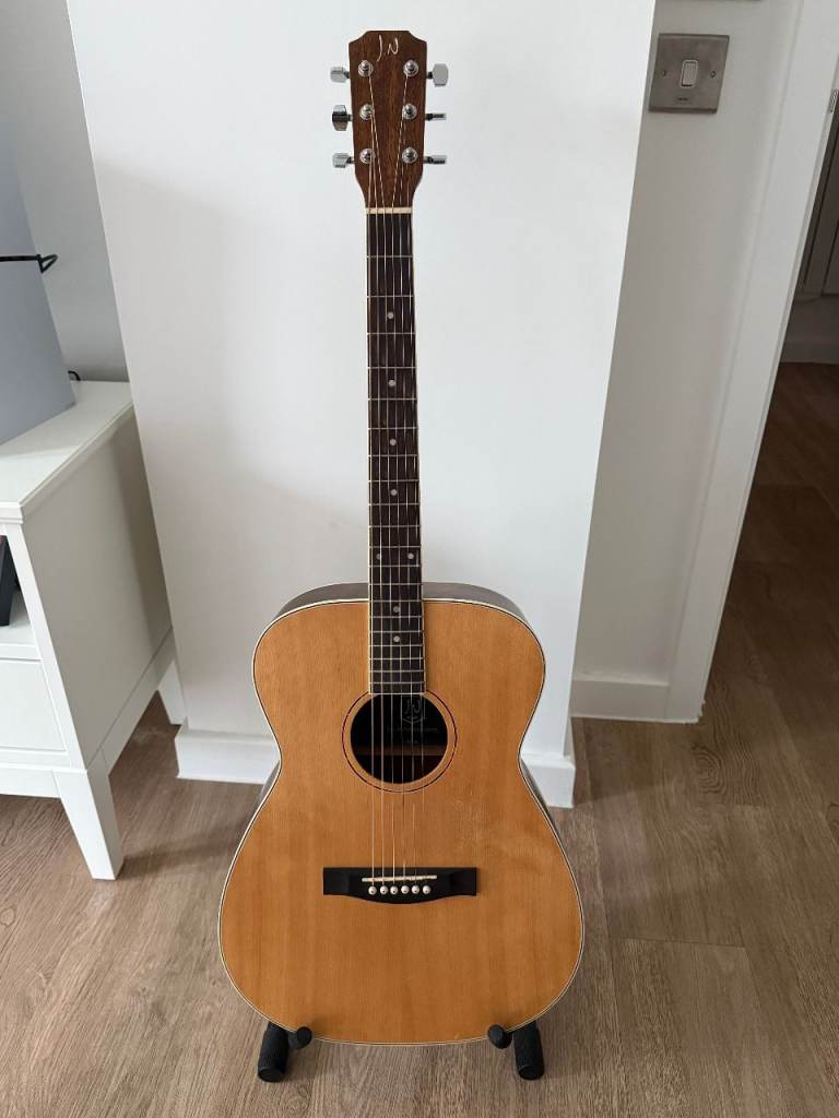 Acoustic guitar (J.N) with soft case