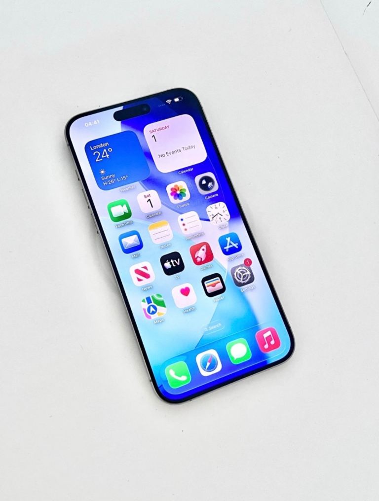 iPhone 15 Pro Max 256GB – Natural Titanium – Excellent Condition – 88% Battery Health – Unlocked