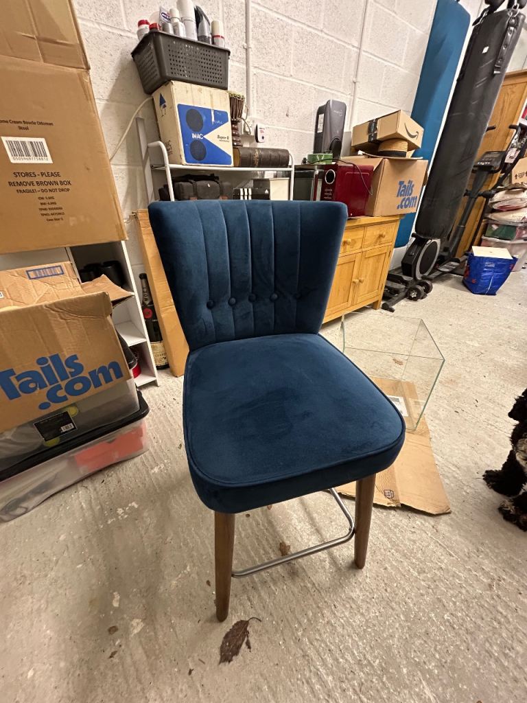 image for Navy Bar stool