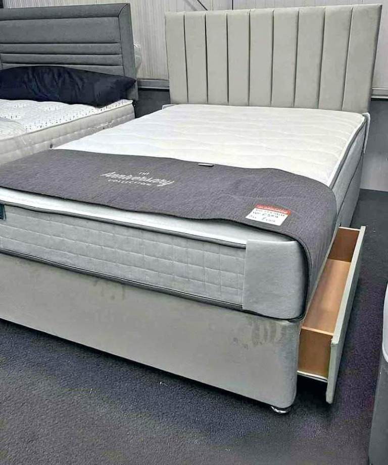 Double Bed with Box Storage – Space-Saving Bed Furniture !! 