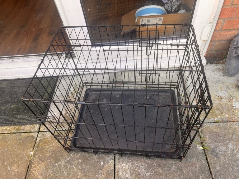2 side metal cage 60cm wide 50cm long 