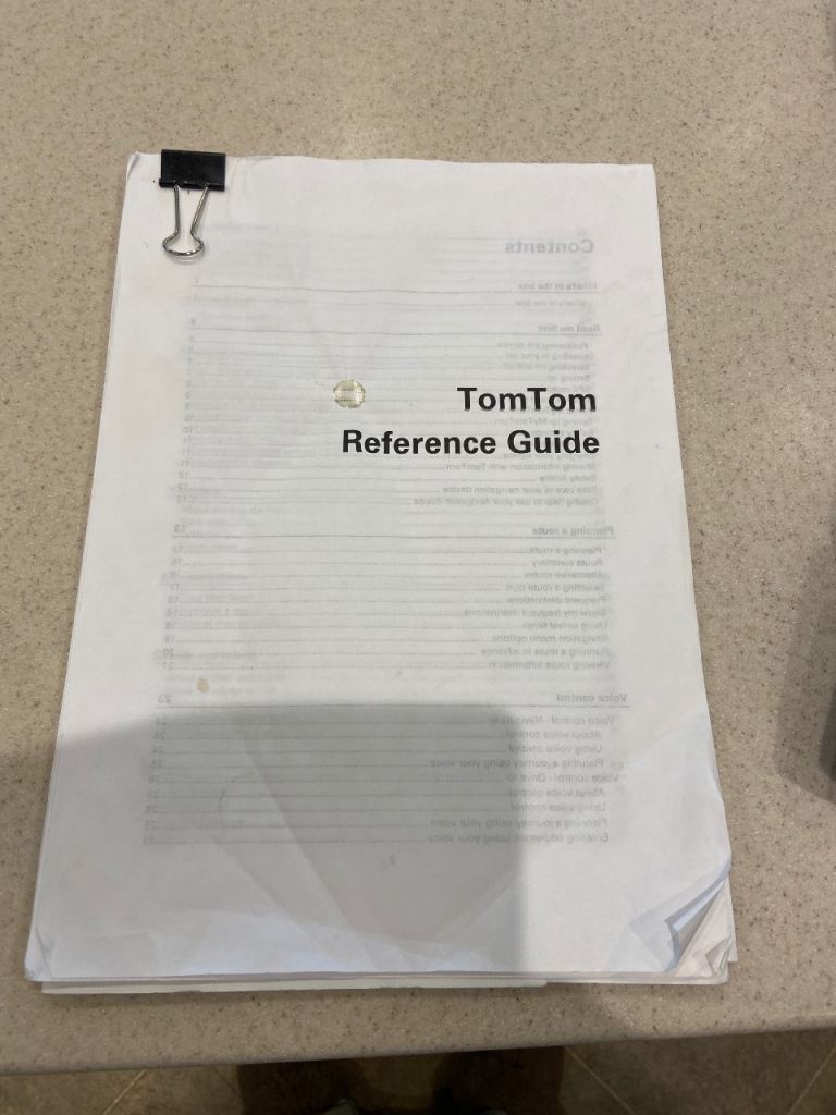 Tom Tom Satnav