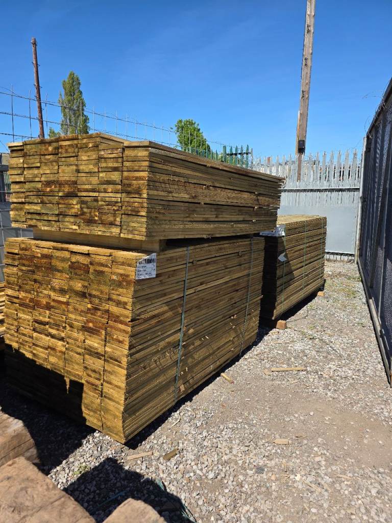 TREATED TIMBER FENCE BOARDS